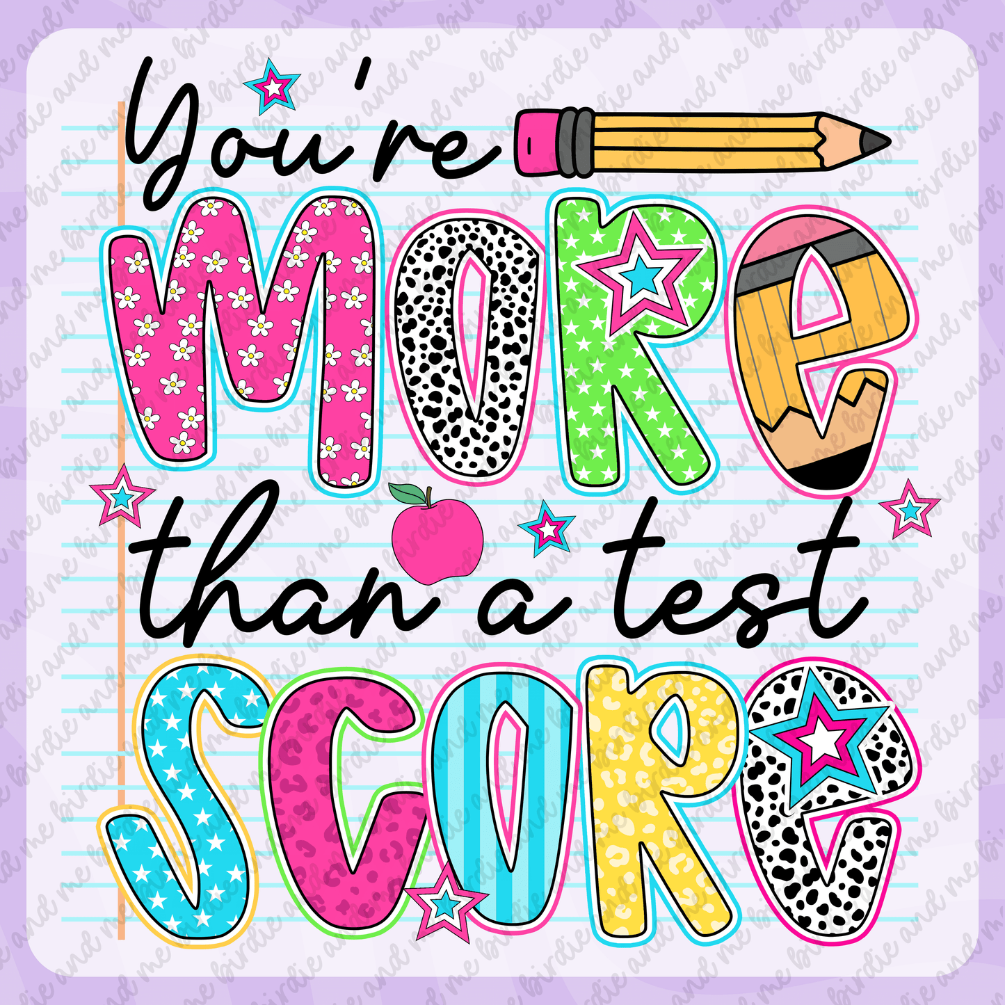 You're More Than A Test Score