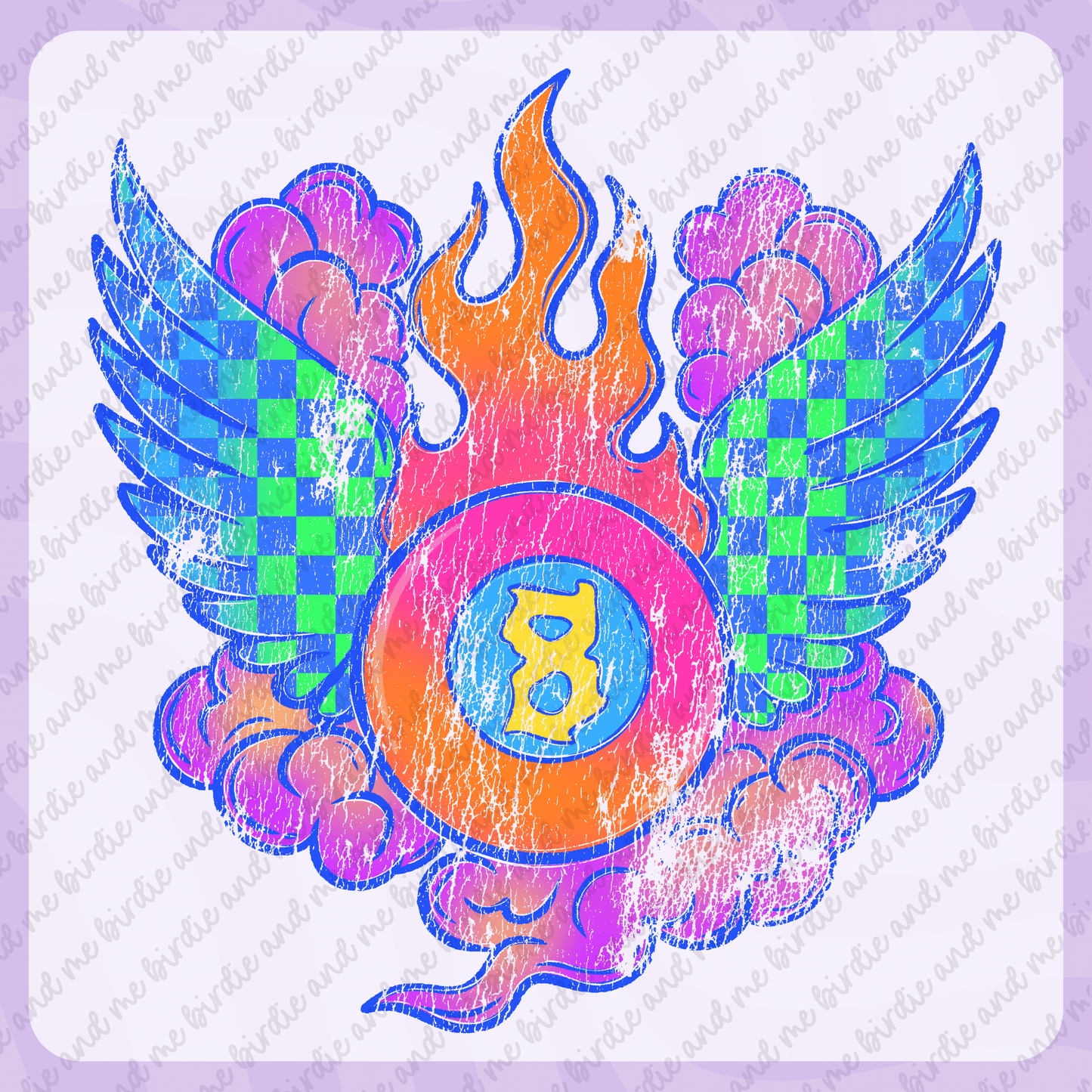Neon Lucky 8