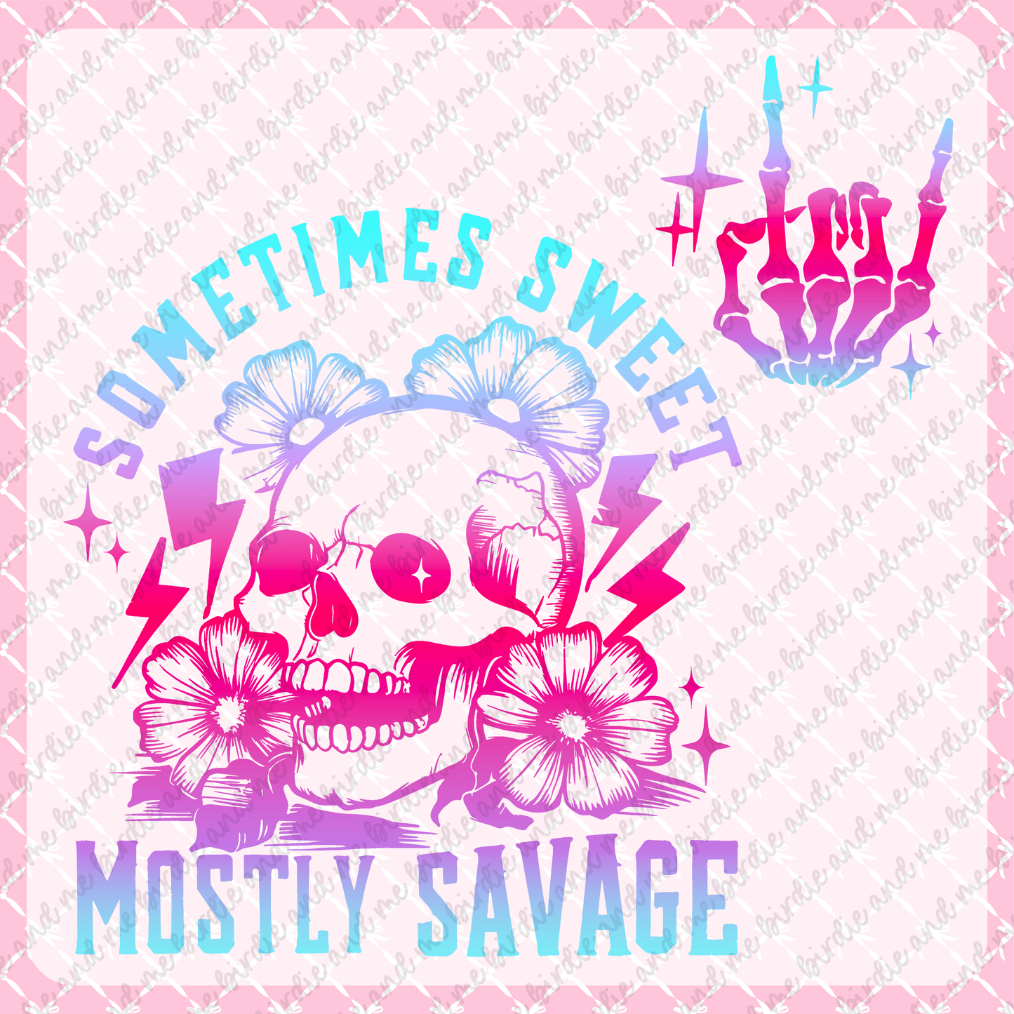 Sometimes Sweet, Mostly Savage (W/ Pocket)