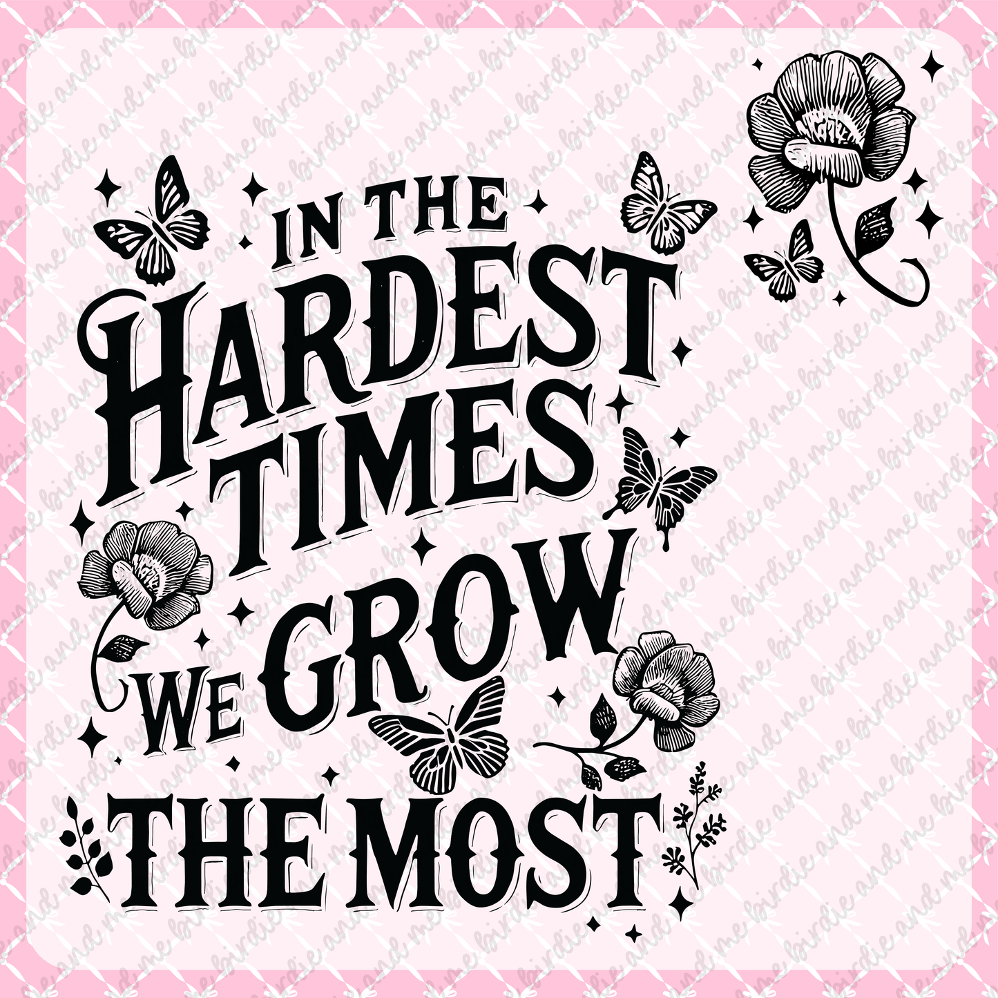 In The Hardest Times (W/ Pocket)