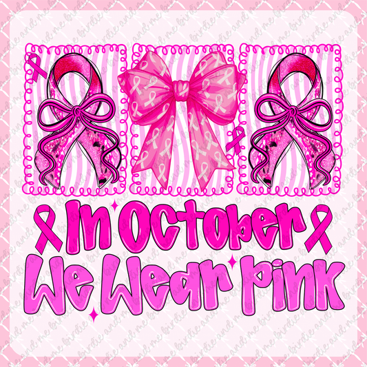 In October We Wear Pink