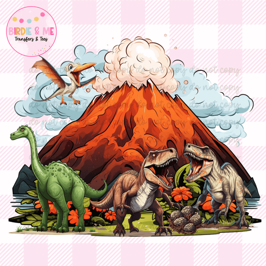 Dino Volcano
