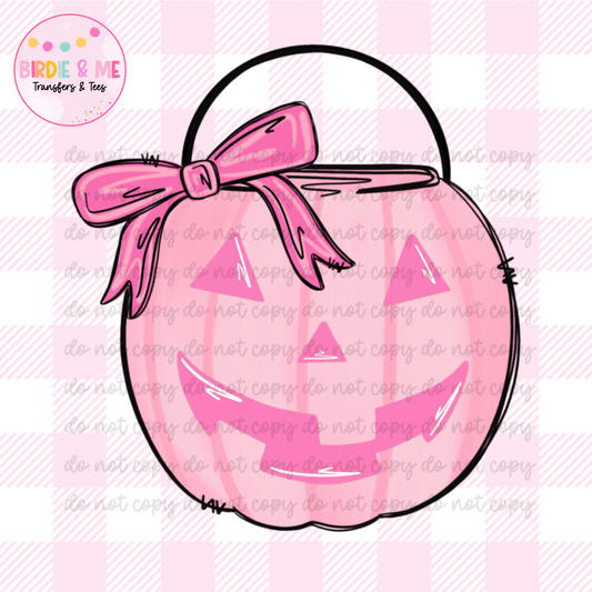 Pumpkin Bucket (Girl)