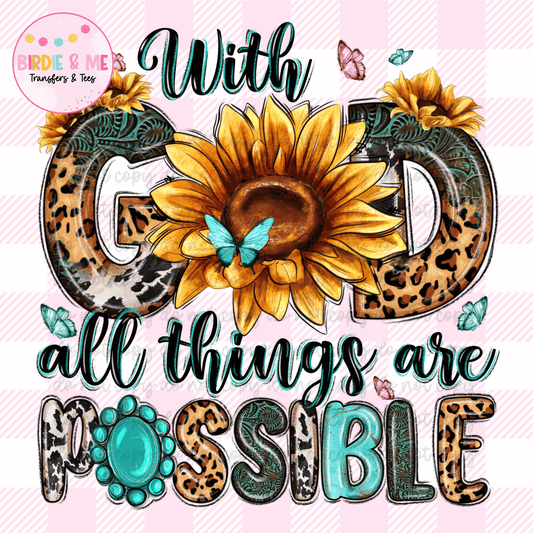 With God All Things Are Possible