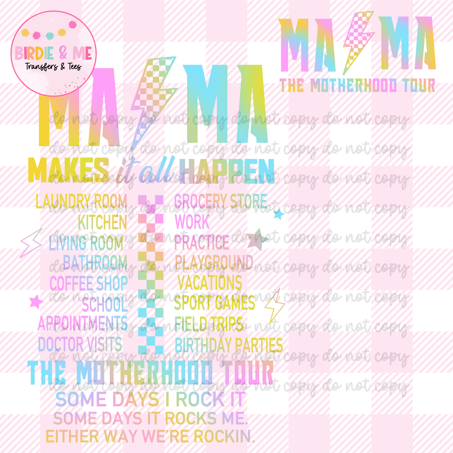 The Motherhood Tour (W/ Pocket)