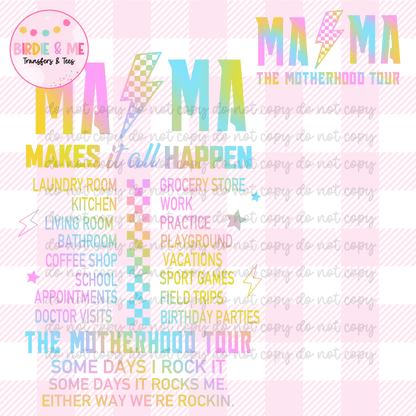 The Motherhood Tour (W/ Pocket)