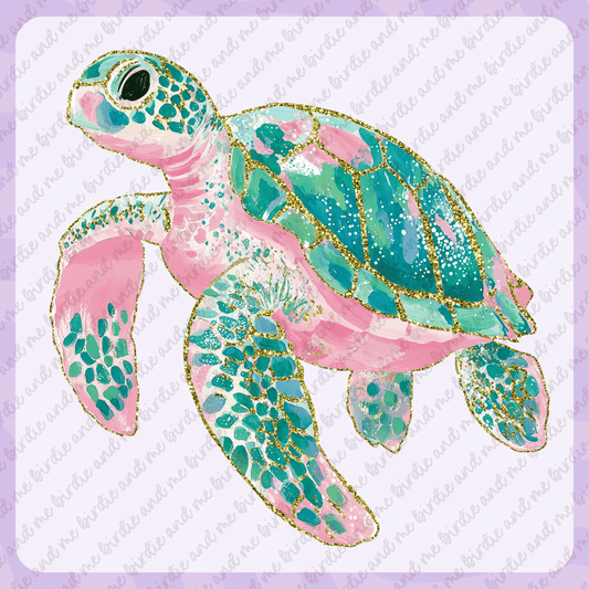 Preppy Sea Turtle