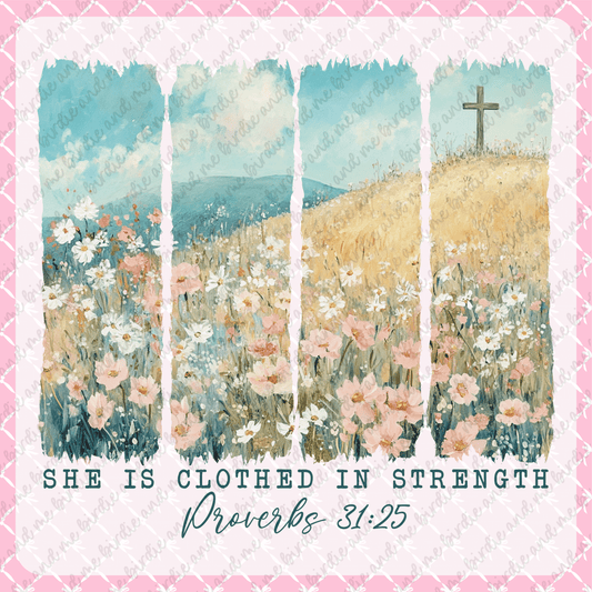 She Is Clothed In Strength