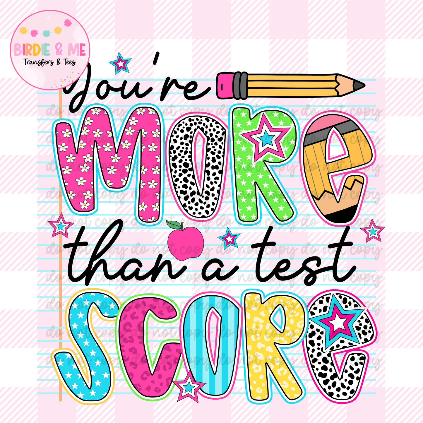 You're More Than A Test Score