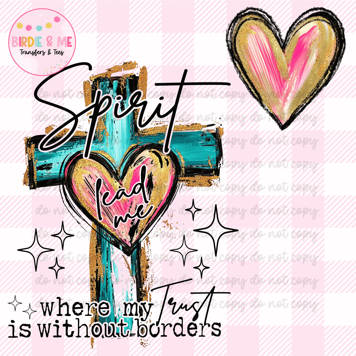 Spirit Lead Me (W/ Pocket)