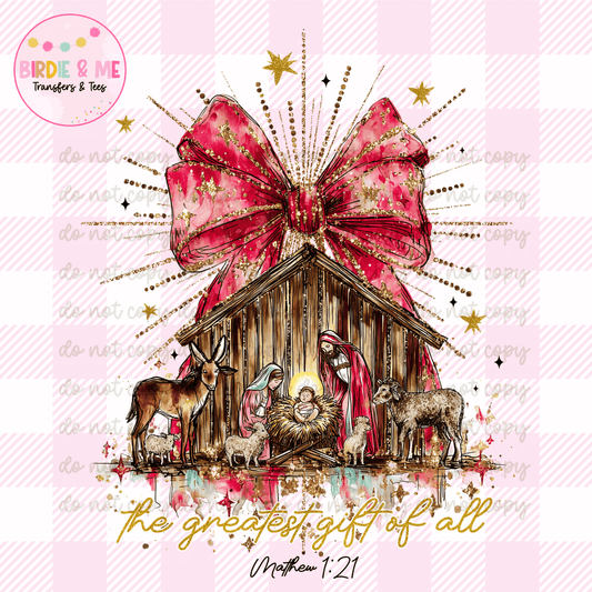 The Greatest Gift Of All