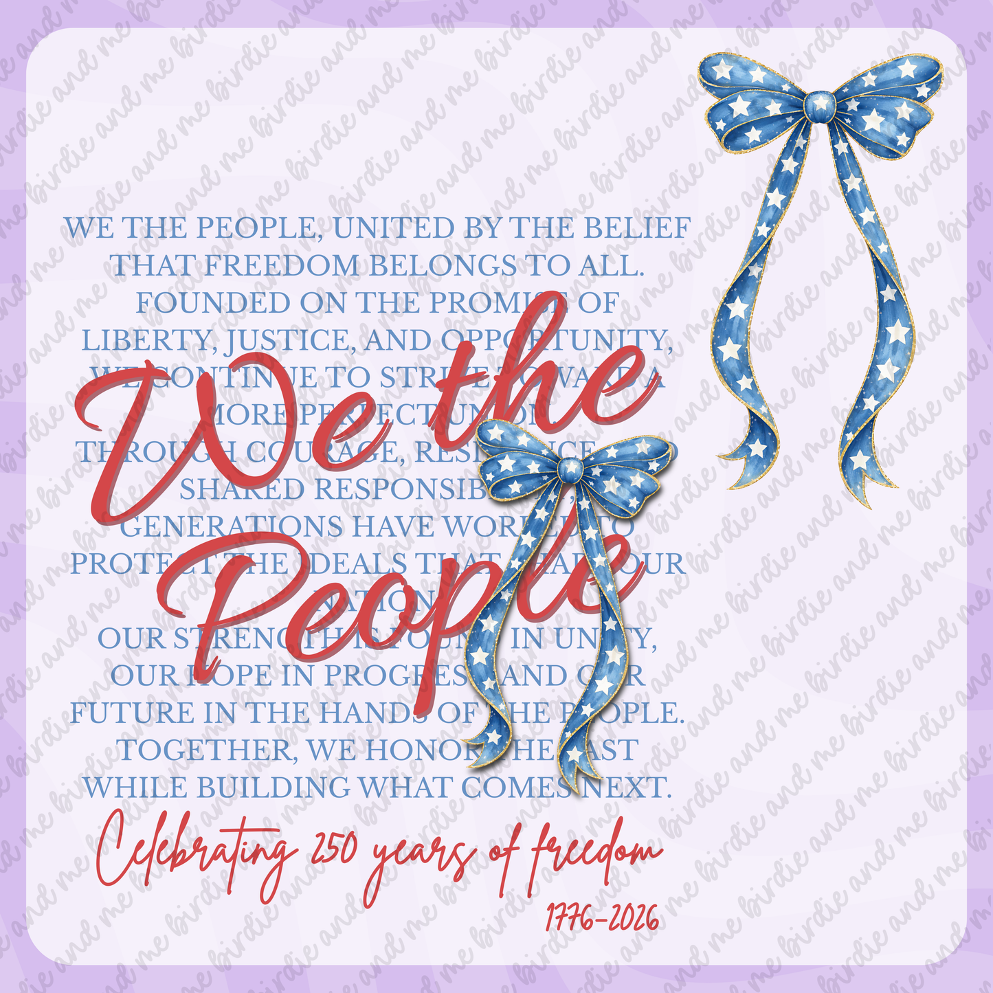 We The People (W/ Pocket)