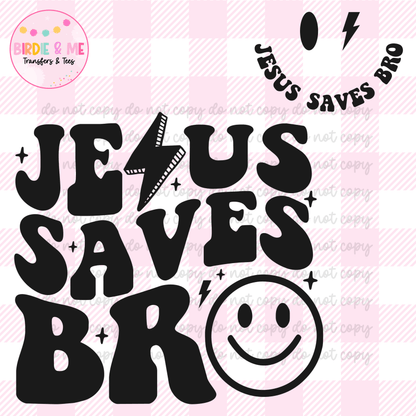 Jesus Saves Bro (W/ Pocket)
