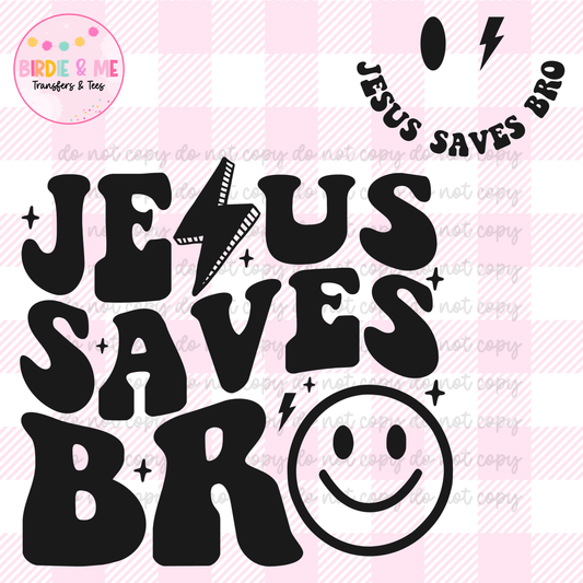 Jesus Saves Bro (W/ Pocket)