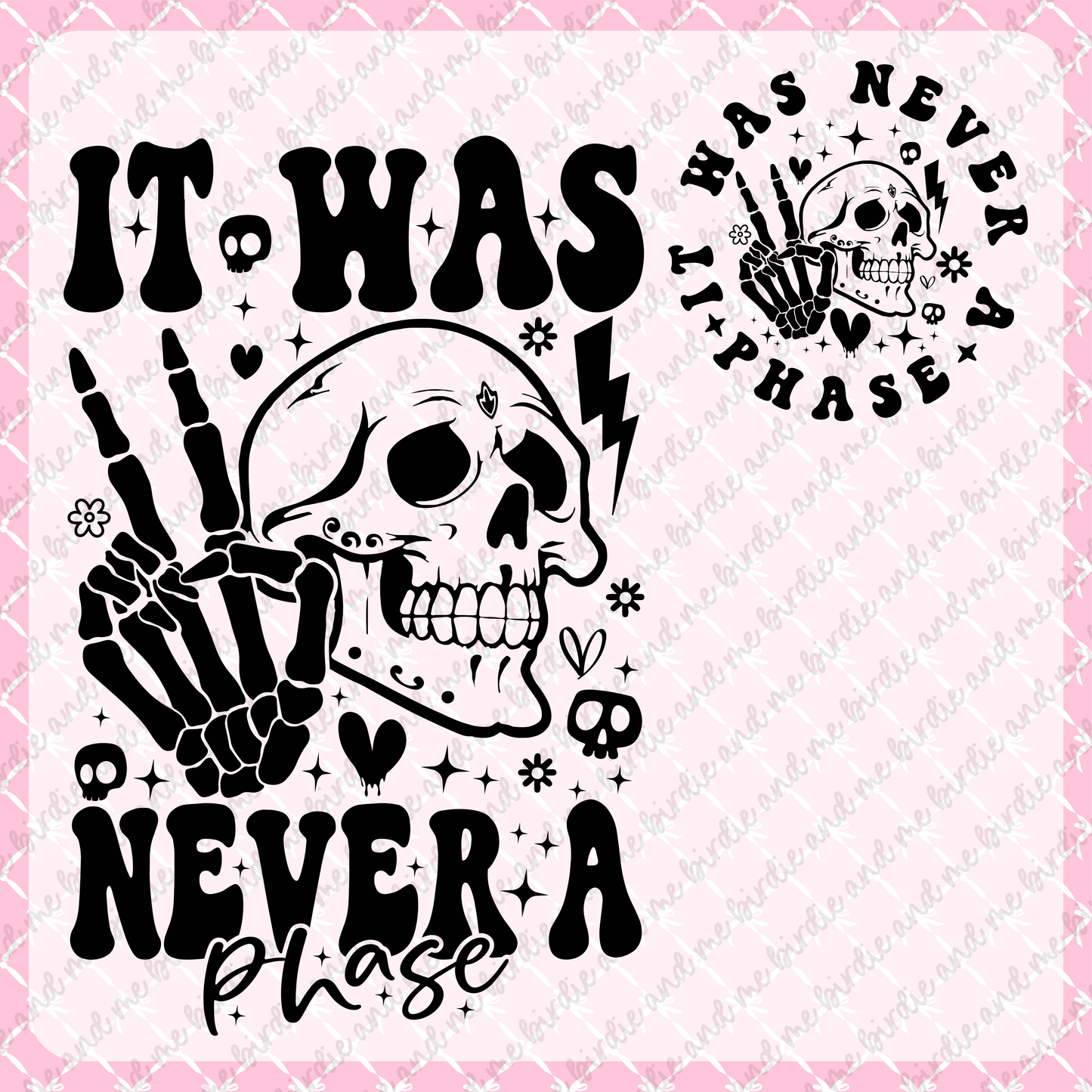 It Was Never A Phase (W/ Pocket)