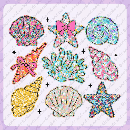 Preppy Seashells