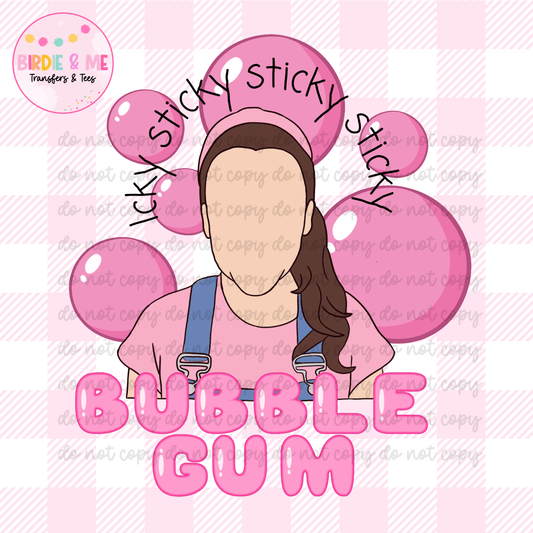 Icky Sticky Bubble Gum