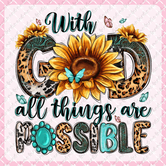 With God All Things Are Possible