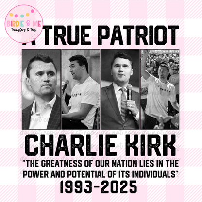 A True Patriot - Charlie Kirk