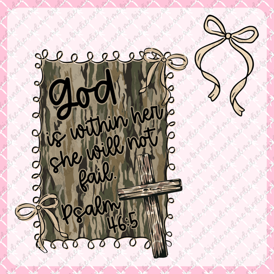 God Is Within Her (W/ Pocket)