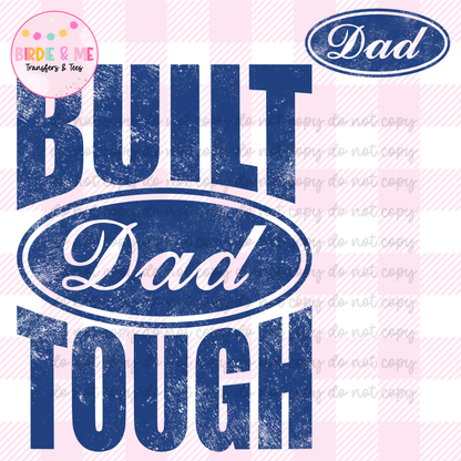 Built Dad Tough (W/ Pocket)