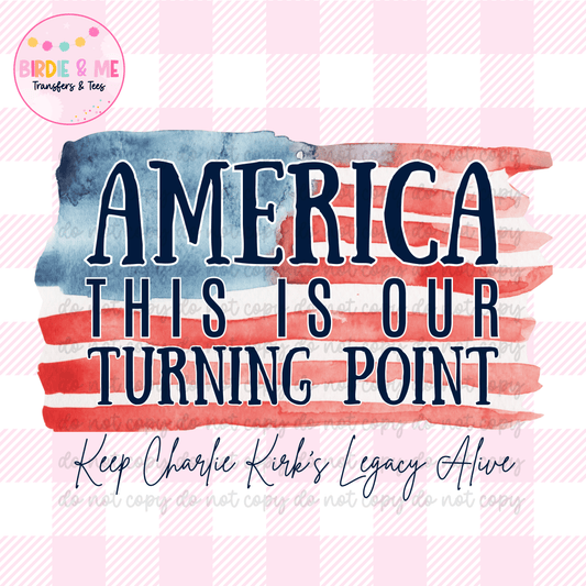 America, This Is Our Turning Point