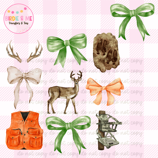 Deer Hunting Coquette (W/ Pocket)