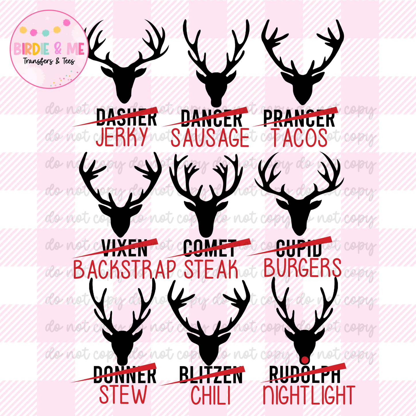 Reindeer - Jerky, Sauage, Tacos