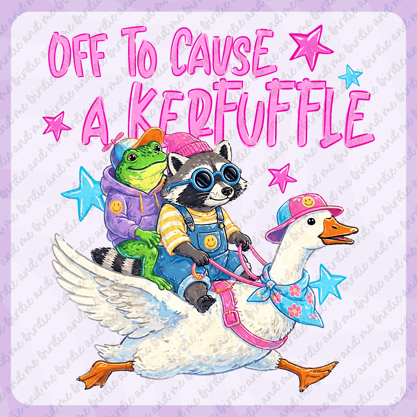 Off To Cause A Kerfuffle