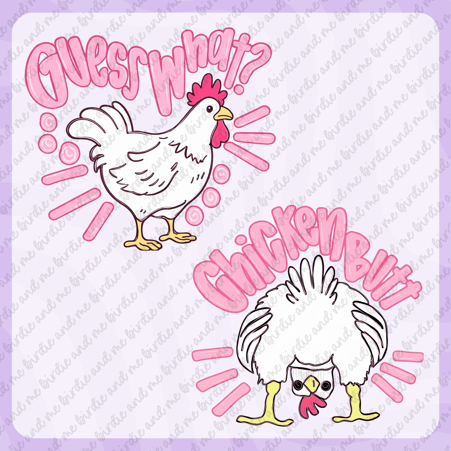 Guess What? Chicken Butt! (SET)